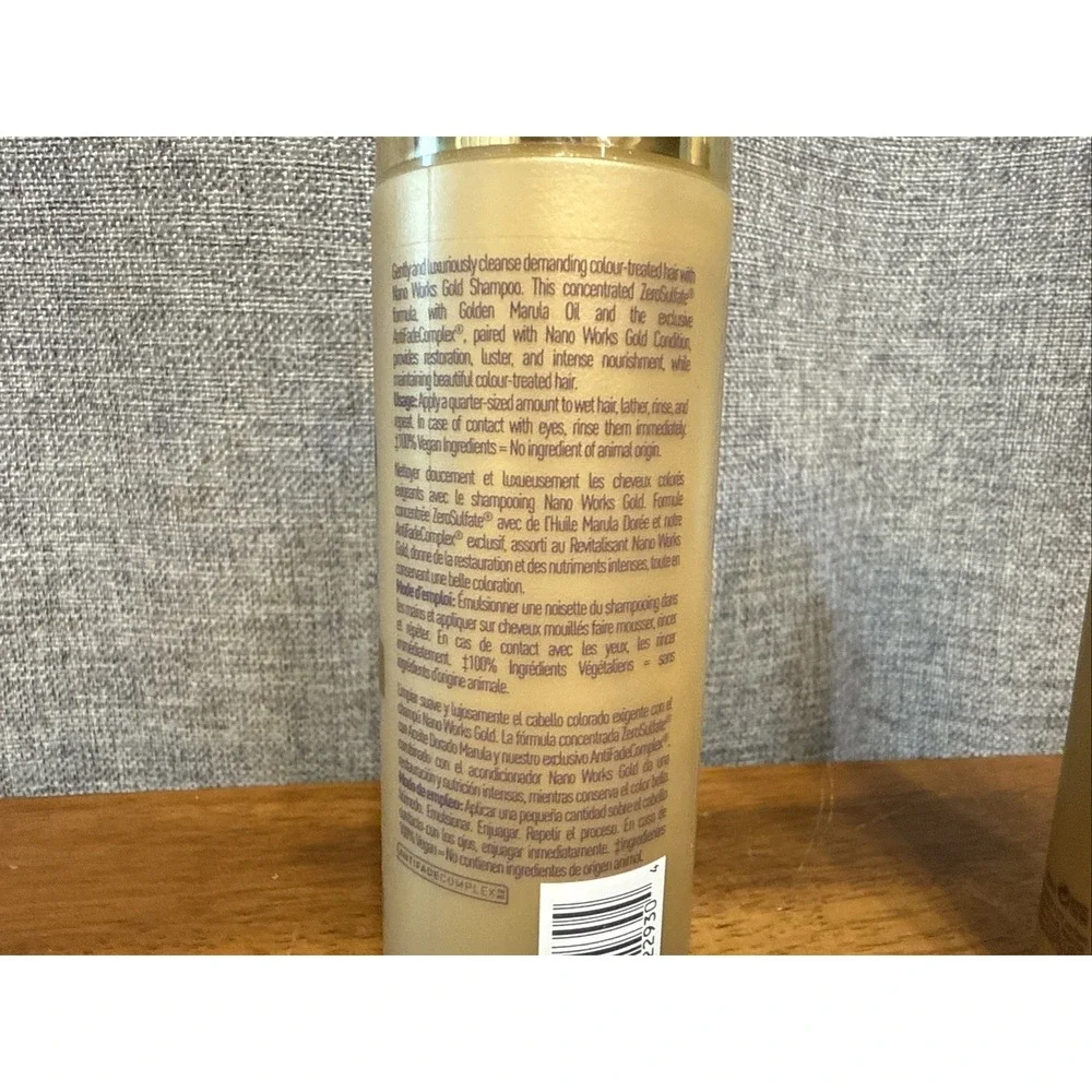 Pureology Nano Works Gold Duo Shampoo & Conditioner 6.8oz Each